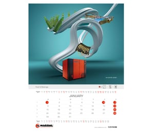 Calendario da parete 2