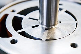 Air compressor stator